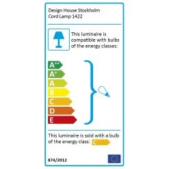Design House Stockholm Cord Lamp 7 Design House Stockholm Cord Lamp -Lampen 38740 01 04 04 9a27ffd2b6