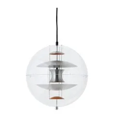 Verpan VP Globe Brushed Alu Plafondlamp